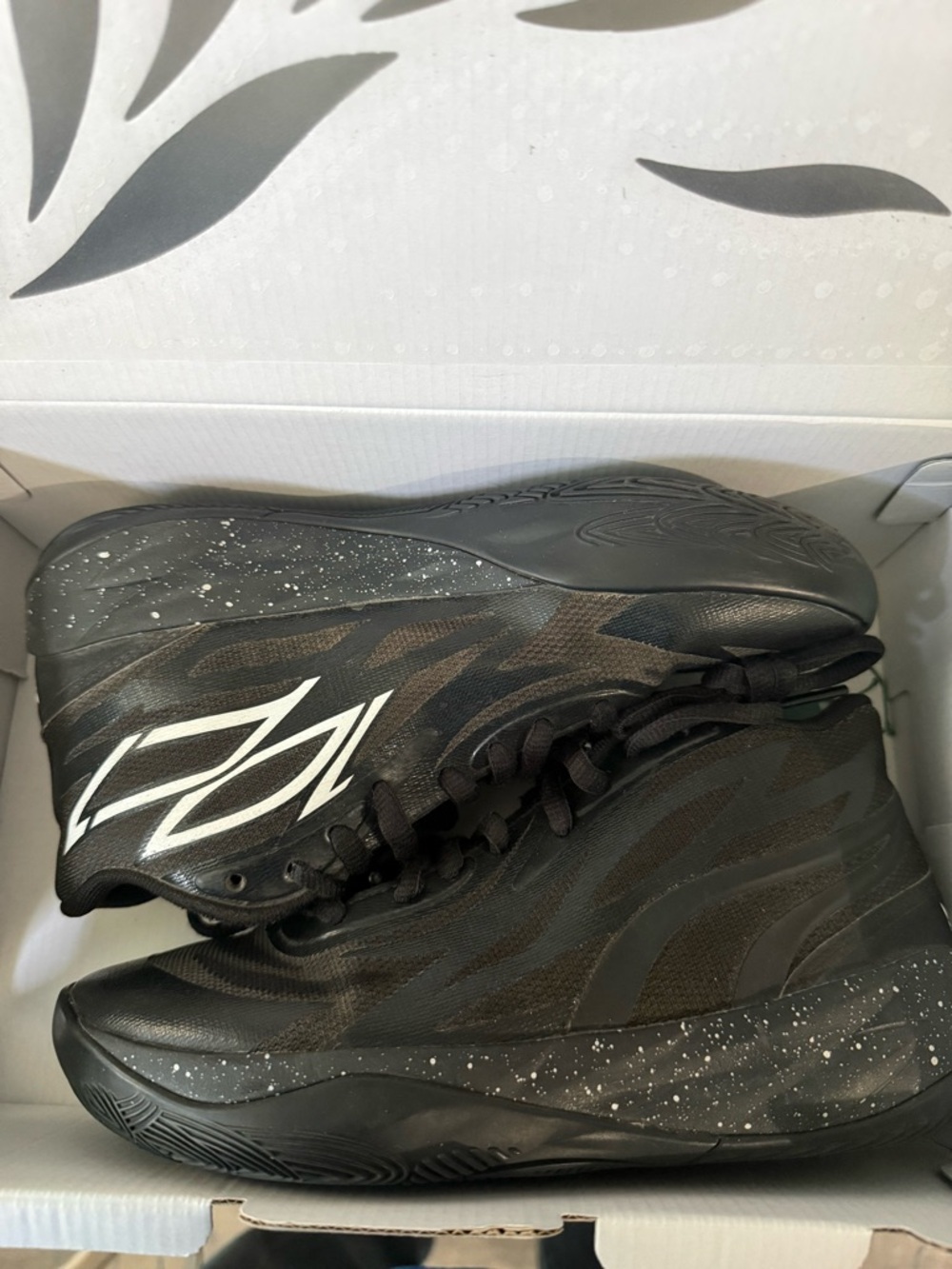 Puma Black Oreo lamely Ball junior 5.5